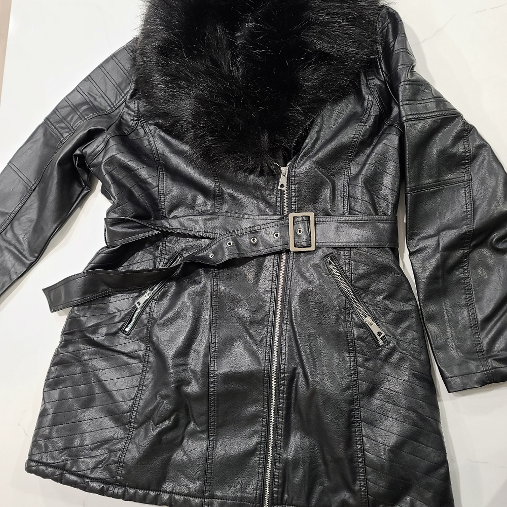 Leather jacket